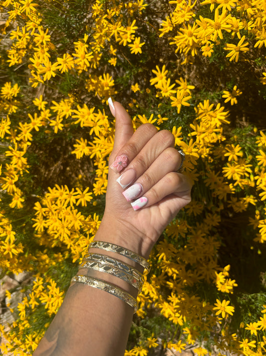 GOLD BANGELS